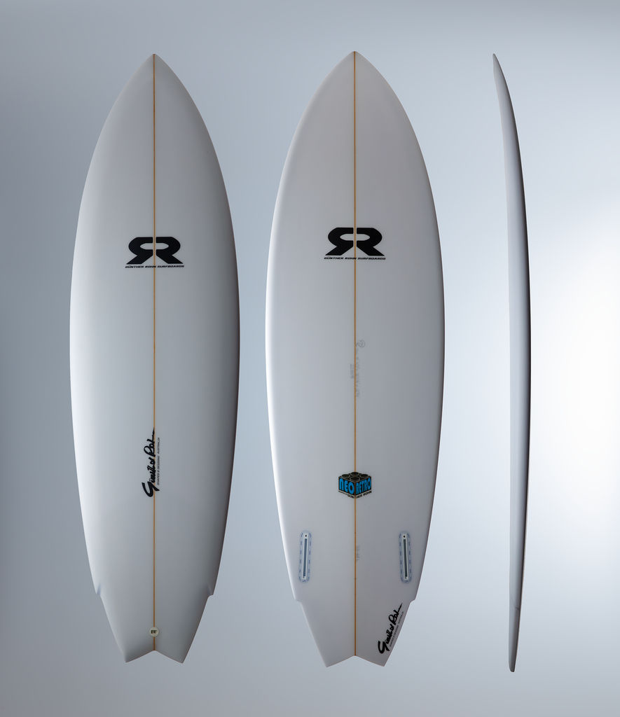 Retro top twin fin