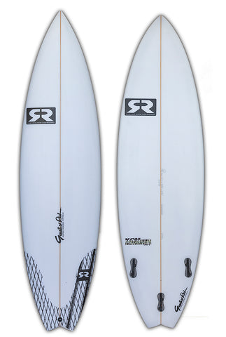 V2 rocket fish surfboard by Gunther rohn